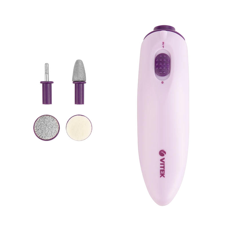 Set pentru manichiură vitek vt-8254, roz 4