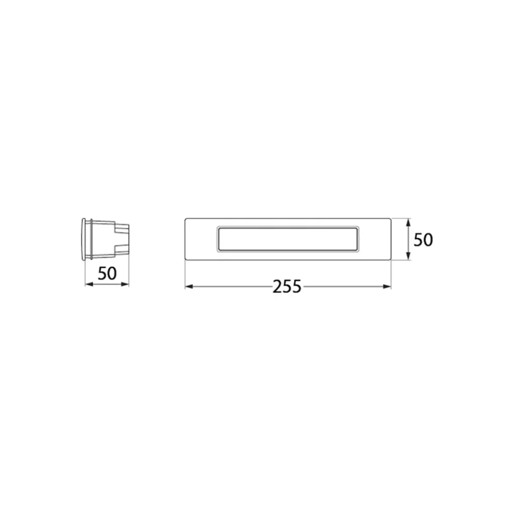 Светильник nina 270 10.5 вт r7s 2700 - 4000 - 6500 k 220 - 240 в fumagalli 2