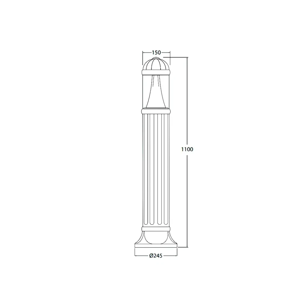 Светильник sauro e27 220 - 240 в ip55 fumagalli 2