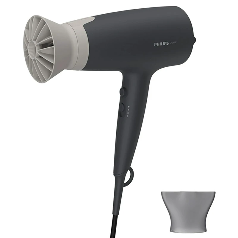 Фен philips bhd351/10, 2100 вт, чёрный | серый 6