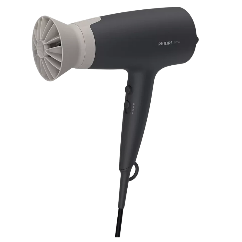 Фен philips bhd351/10, 2100 вт, чёрный | серый 2