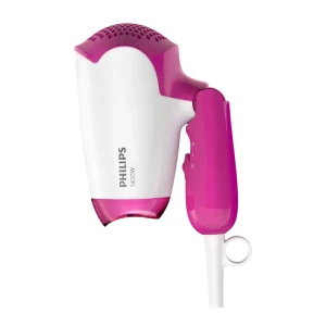 Компактный фен philips drycare essential bhd003/00, 1400 вт, белый | розовый Thumbnail 4