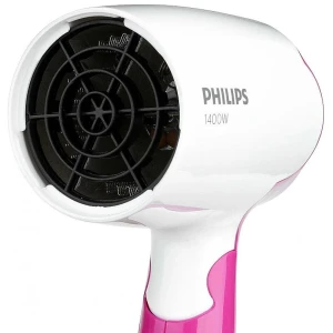 Компактный фен philips drycare essential bhd003/00, 1400 вт, белый | розовый Thumbnail 8