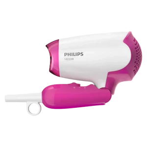 Компактный фен philips drycare essential bhd003/00, 1400 вт, белый | розовый Thumbnail 14