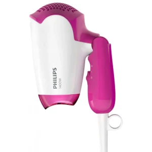 Компактный фен philips drycare essential bhd003/00, 1400 вт, белый | розовый Thumbnail 11