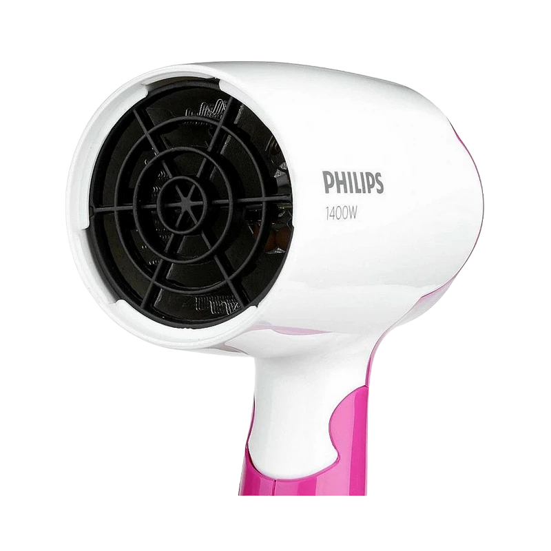 Компактный фен philips drycare essential bhd003/00, 1400 вт, белый | розовый 13