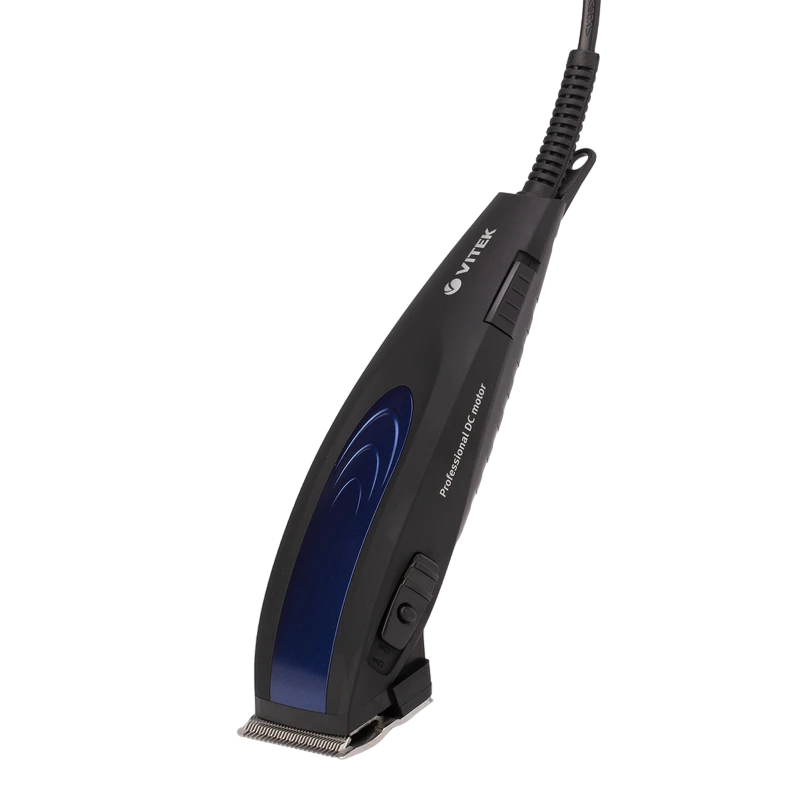 Машинка для стрижки vitek vt-2576, черный | синий 4