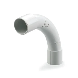 Cot scame pentru tub gofrat 90 grade 20 mm plastic