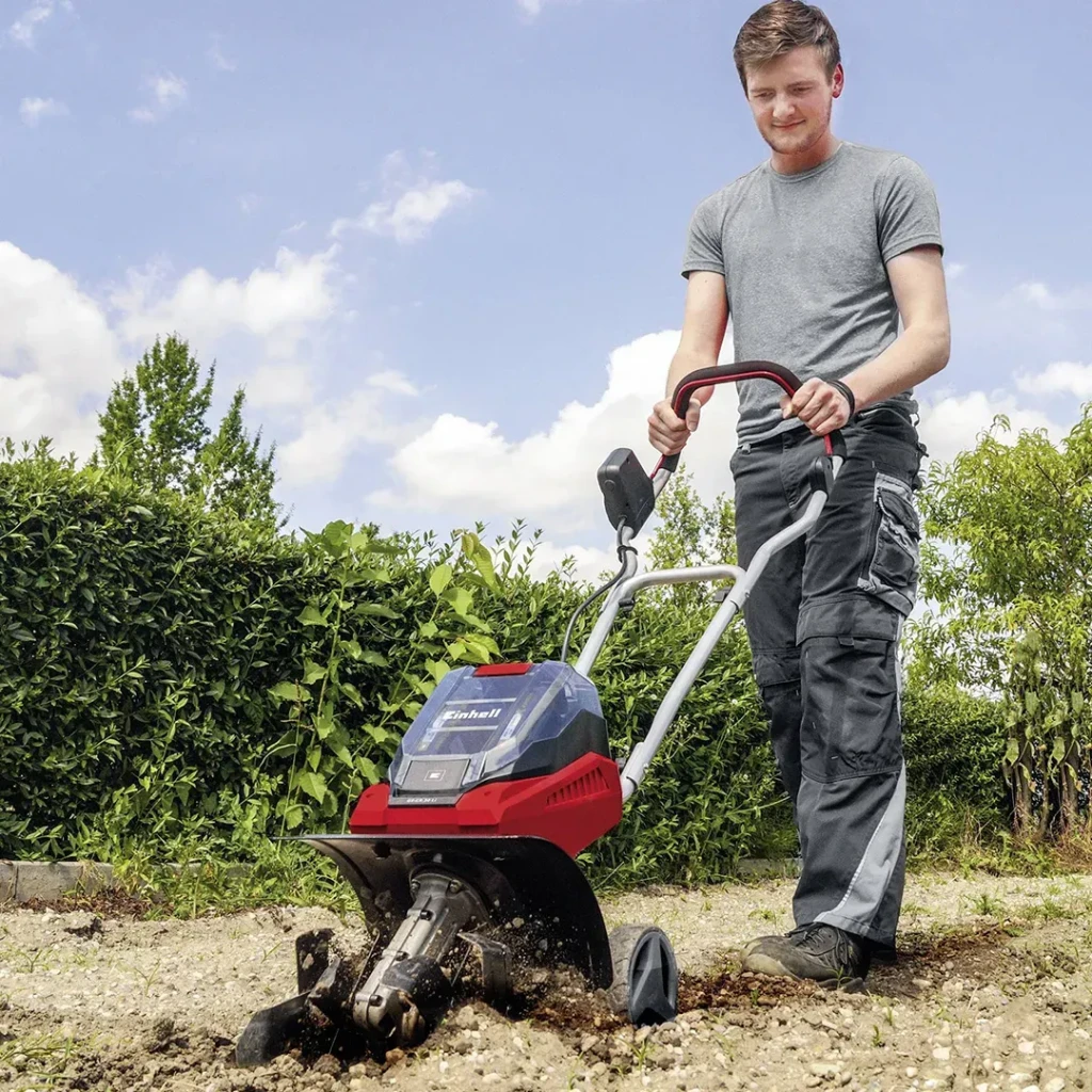 Культиватор einhell ge-cr 30 li xpwr solo 2 x 18 в 3