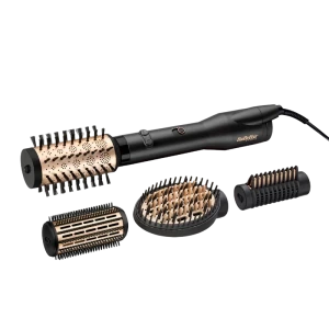Фен-щётка babyliss big hair luxe as970e, 650 вт, черный | золотистый