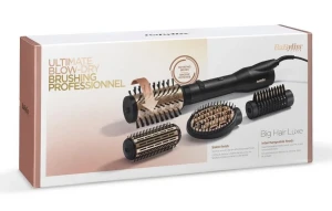 Фен-щётка babyliss big hair luxe as970e, 650 вт, черный | золотистый Thumbnail 8