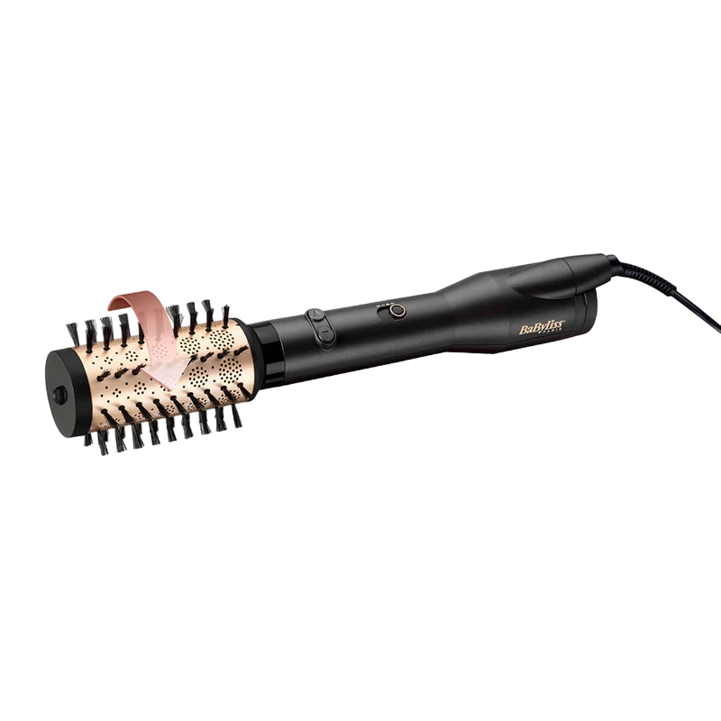 Фен-щётка babyliss big hair luxe as970e, 650 вт, черный | золотистый 13