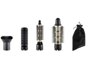 Uscător de păr-perie rowenta cf6330f0, 800w, negru/auriu Thumbnail 2