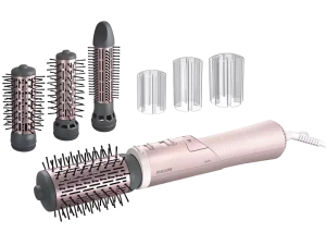 Uscător de păr-perie philips bha735/00, 1000w, roz