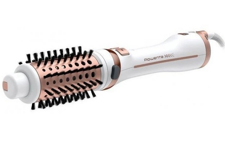 Фен-щётка rowenta ultimate experience cf9720f0, 700 вт, белый | розовый 8