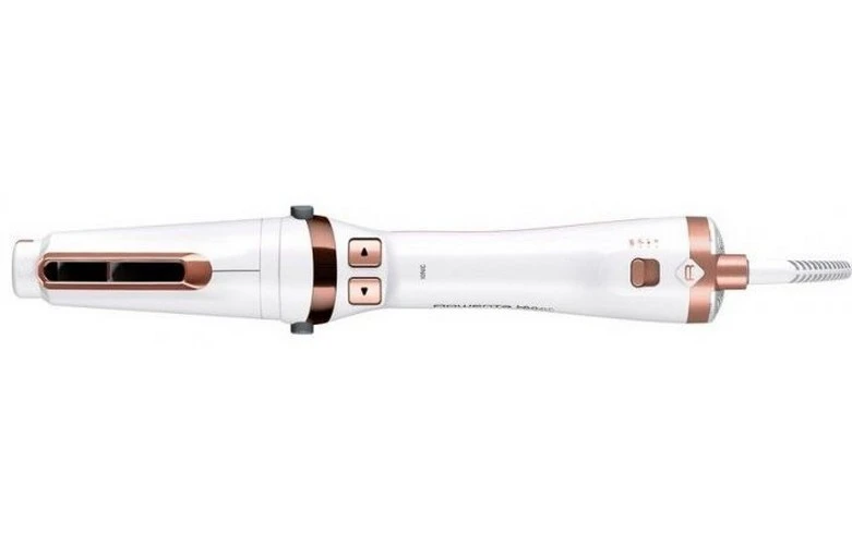 Фен-щётка rowenta ultimate experience cf9720f0, 700 вт, белый | розовый 9