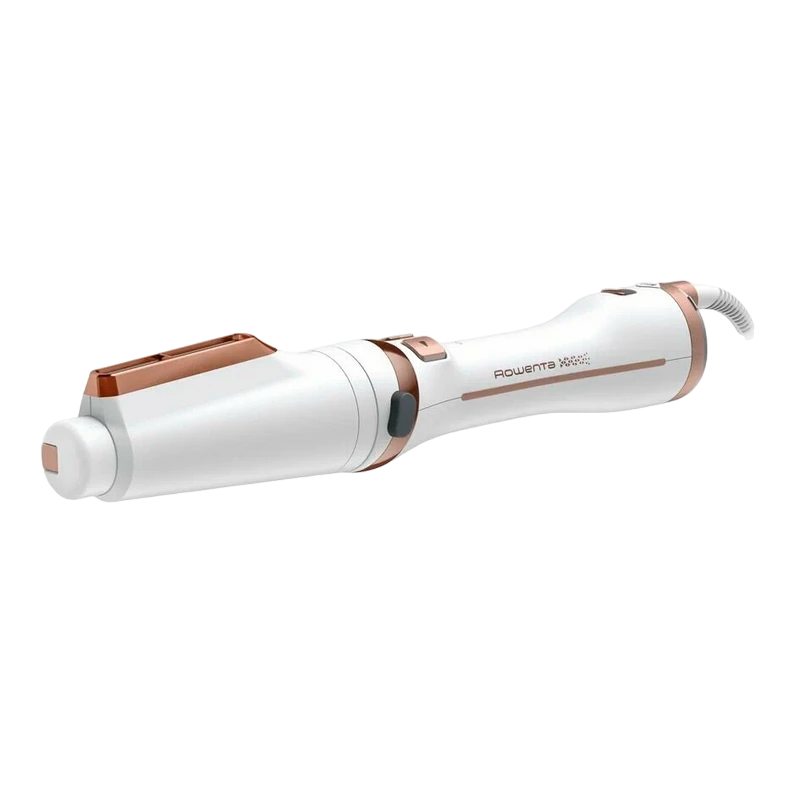 Фен-щётка rowenta ultimate experience cf9720f0, 700 вт, белый | розовый 4