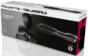 Фен-щётка rowenta karl lagerfeld k/pro stylist cf961lf0, 750 вт, чёрный Thumbnail 7