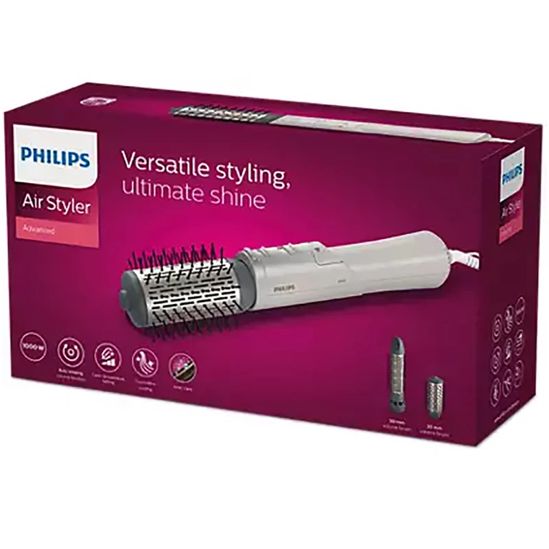 Фен-щётка philips bha710/00, 1000 вт, белый 6