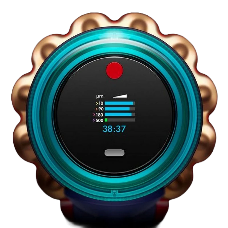 Вертикальный пылесос dyson dyson gen5detect absolute, синий | медный 12