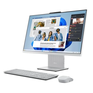 Computer all-in-one lenovo ideacentre aio 27arr9, 27", amd ryzen 7 7735hs, 16gb/1024gb, fără so, cloud grey Thumbnail 5