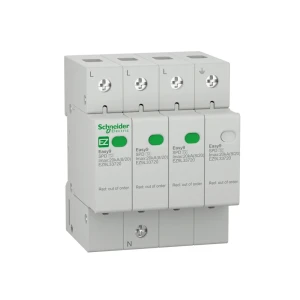Разрядник низкого напряжения schneider-electric ez9l33720 3p+n 20 кa 400 в