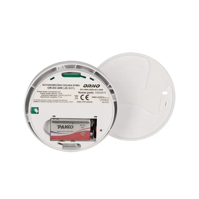 Detector de fum orno ordc609 85 db 9 v 3