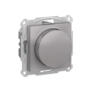 Диммер atlas design 230 в алюминий schneider-electric
