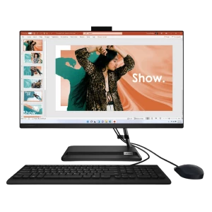 Computer all-in-one lenovo ideacentre 3 27alc6, 27", amd ryzen 5 7430u, 16gb/512gb, fără so, negru Thumbnail 7