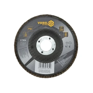Диск лепестковый p40 125 * 22.23 мм vorel