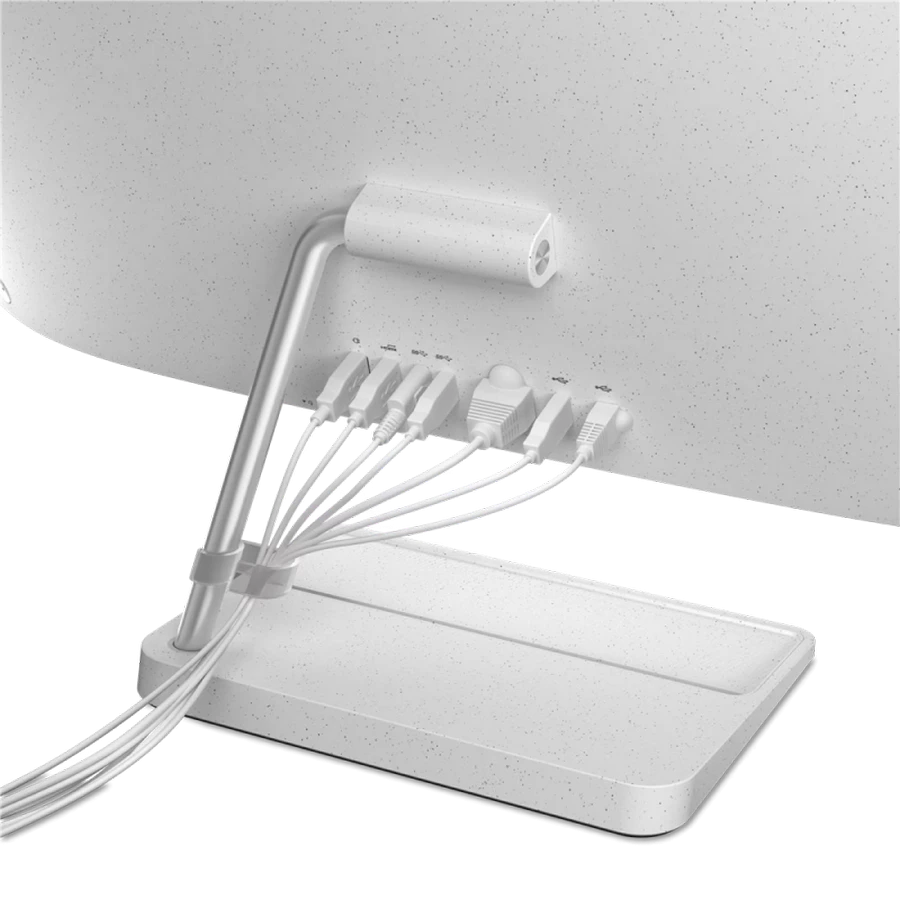 Computer all-in-one lenovo ideacentre 3 27alc6, 27", amd ryzen 5 7430u, 16gb/512gb, fără so, alb 12