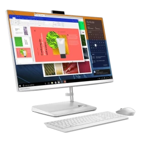 Computer all-in-one lenovo ideacentre 3 27alc6, 27", amd ryzen 5 7430u, 16gb/512gb, fără so, alb Thumbnail 10