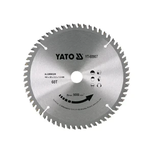 Disc de tăiat pentru aluminiu 180 * 20 mm yato