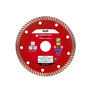 Disc diamantat pentru beton 125 * 22.23 mm einhell