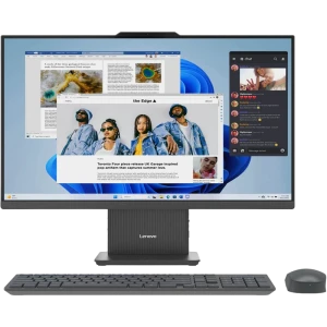 Моноблок lenovo ideacentre aio 27arr9, 27", amd ryzen 7 7735hs, 16гб/1024гб, без ос, luna grey