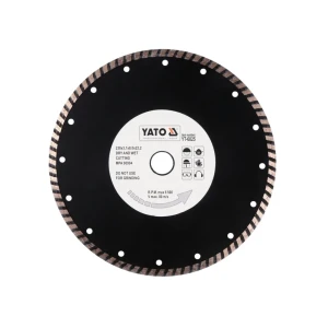 Disc diamantat pentru beton turbo universal 230 * 22.2 mm yato