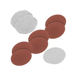 Set discuri pentru șlefuire, lustruire p80 180 mm 9 buc. einhell