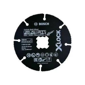 Диск для резки x-lock 115 * 22.23 мм bosch