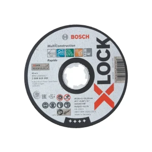 Disc de tăiat x-lock 125 * 22.23 mm bosch