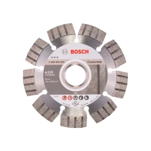 Сегментный алмазный диск по бетону 115 * 22.23 мм bosch