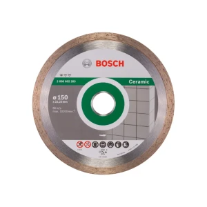 Алмазный диск по керамике standart 150 * 22.23 мм bosch