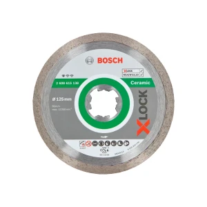 Disc diamantat pentru ceramică x-lock 125 * 22.23 mm bosch