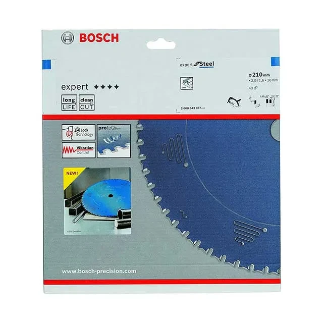 Диск для резки по стали 210 * 30 мм bosch 2