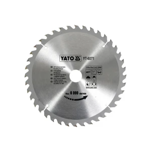 Disc de tăiat lemn 250 * 30 mm yato