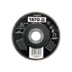 Диск лепестковый p120 125 * 22.4 мм yato