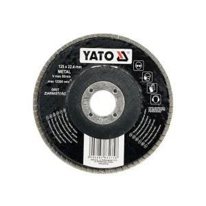 Диск лепестковый p80 125 * 22.4 мм yato