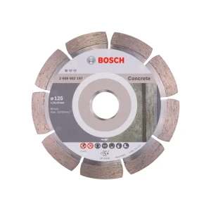 Сегментный алмазный диск по бетону 125 * 22.23 мм bosch