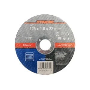 Disc de tăiat pentru metal 125 * 22 mm sthor