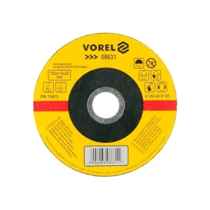 Disc de tăiat pentru metal 125 * 22 mm vorel
