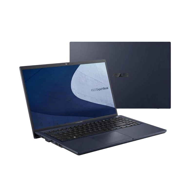 Laptop business 15,6" asus expertbook b1 b1500cba, star black, intel core i5-1235u, 8gb/512gb, fără so 10